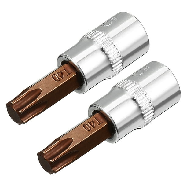 T40 1/4 T-Star BGS 2596 for Torx Bit Socket 6.3 mm Drive T40 1/4 T-Star BGS 2596 for Torx Bit Socket 6.3 mm Drive